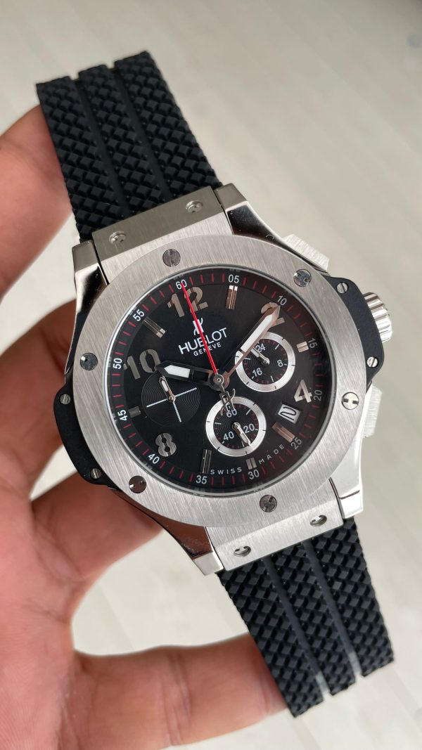 Hublot Big Bang 44mm Silver Replika Saat Hublot Big Bang 44mm Silver Replika Saat