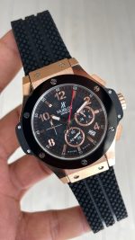 Hublot Big Bang Tuiga1909 Seramik 44mm Rose Black Replika Saat