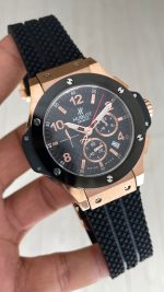 Hublot Big Bang Tuiga1909 Seramik 44mm Rose Black Replika Saat