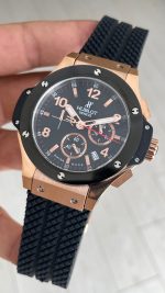 Hublot Big Bang Tuiga1909 Seramik 44mm Rose Black Replika Saat