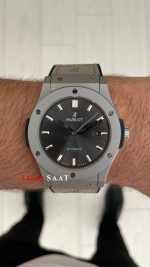 Hublot Classic Fusion Grey 42mm Replika Saat