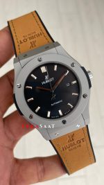 Hublot Classic Fusion Siyah Kadran 42 mm Kahverengi Replika Saat