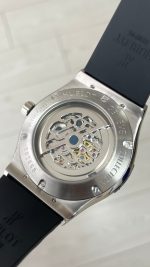 Hublot Classic Fusion Tourbillon Siyah Kadran 42mm Silver Replika Saat
