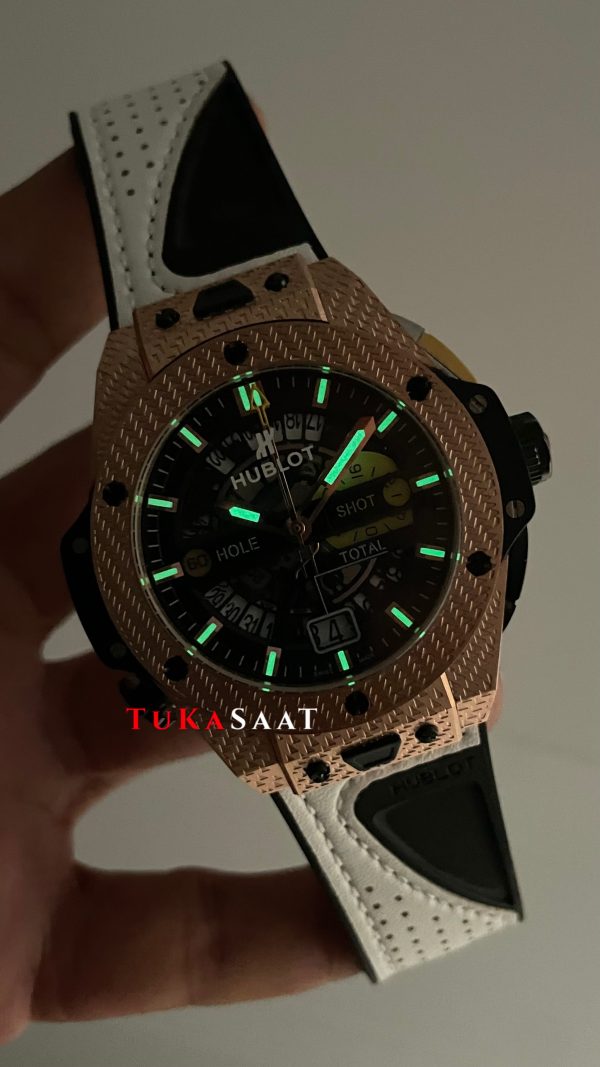 Hublot Golf Unico Big Bang 45mm Rose Replika Saat Hublot Golf Unico Big Bang 45mm Rose Replika Saat