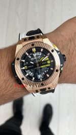 Hublot Golf Unico Big Bang 45mm Rose Replika Saat