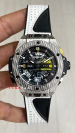 Hublot Golf Unico Big Bang 45mm Silver Replika Saat