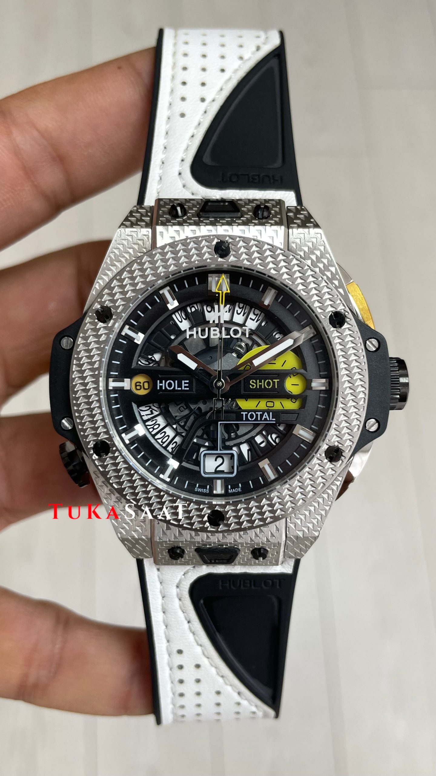 Hublot Golf Unico Big Bang 45mm Silver Replika Saat Hublot Golf Unico Big Bang 45mm Silver Replika Saat