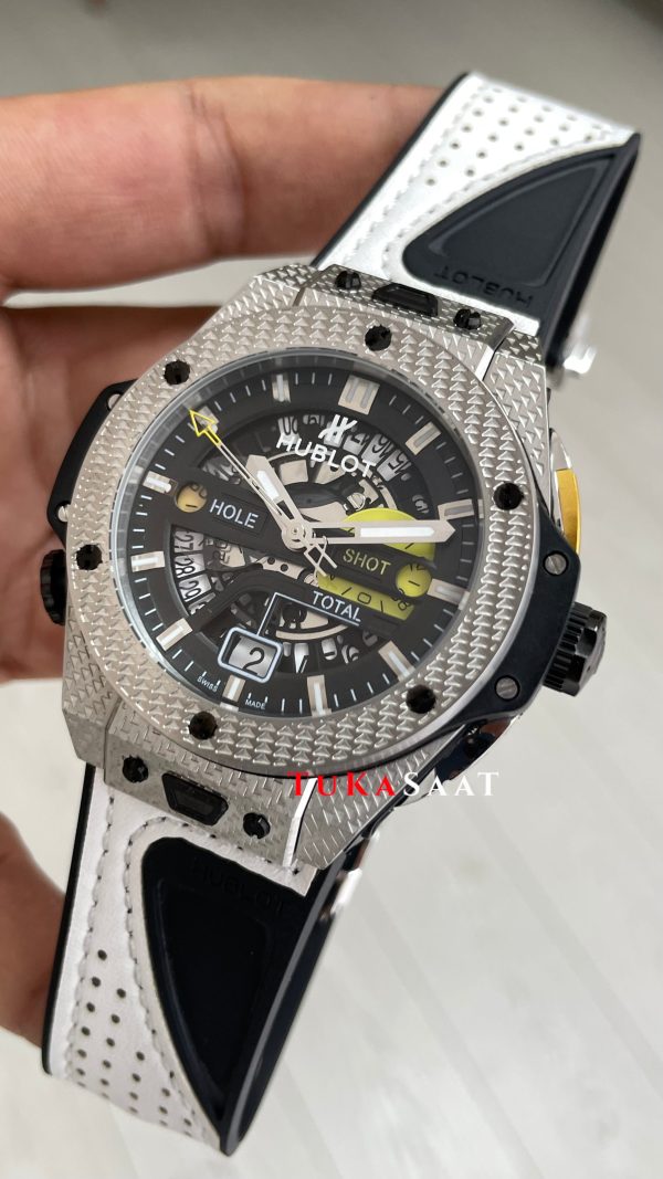 Hublot Golf Unico Big Bang 45mm Silver Replika Saat Hublot Golf Unico Big Bang 45mm Silver Replika Saat