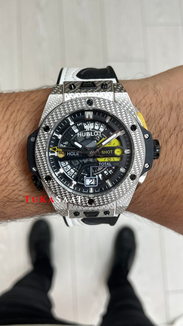 Hublot Golf Unico Big Bang 45mm Silver Replika Saat Hublot Golf Unico Big Bang 45mm Silver Replika Saat