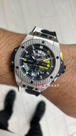 Hublot Golf Unico Big Bang 45mm Silver Replika Saat