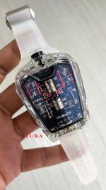 Hublot LaFerrari MP-05 Tourbillon Sapphire 46mm Şeffaf Replika Saat