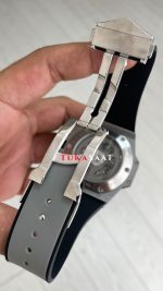 Hublot Sang Bleu II Grey 45mm Replika Saat