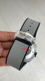 Hublot Sang Bleu II Grey 45mm Replika Saat