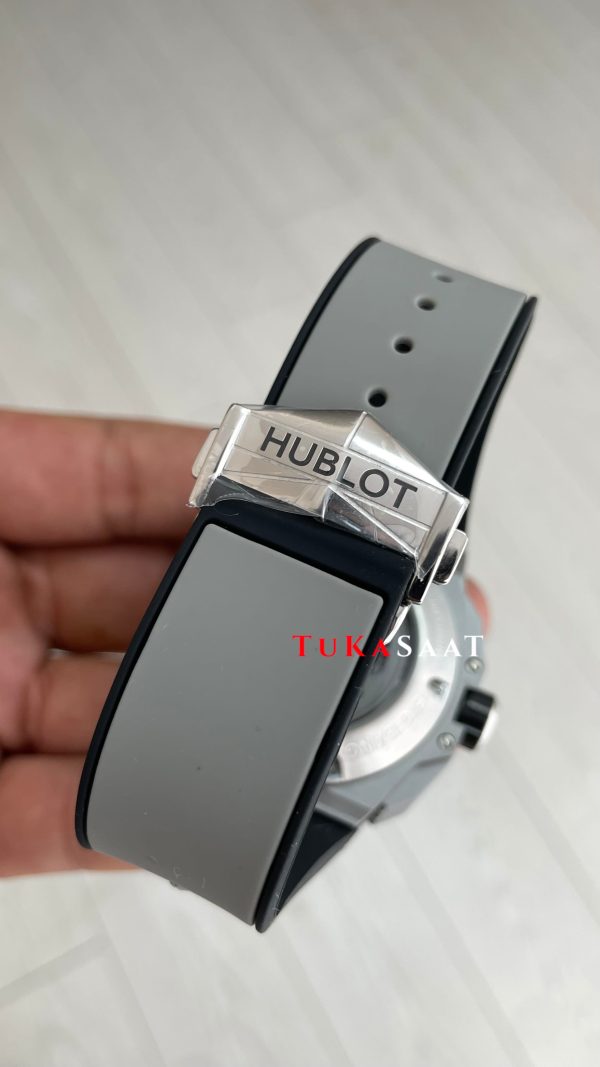 Hublot Sang Bleu II Grey 45mm Replika Saat