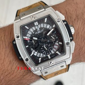 Hublot Spirit Of Big Bang Senna Champion Kahverengi 45mm Silver Replika Saat