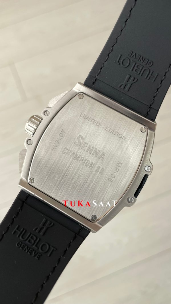 Hublot Spirit Of Big Bang Senna Champion Kahverengi 45mm Silver Replika Saat Hublot Spirit Of Big Bang Senna Champion Kahverengi 45mm Silver Replika Saat