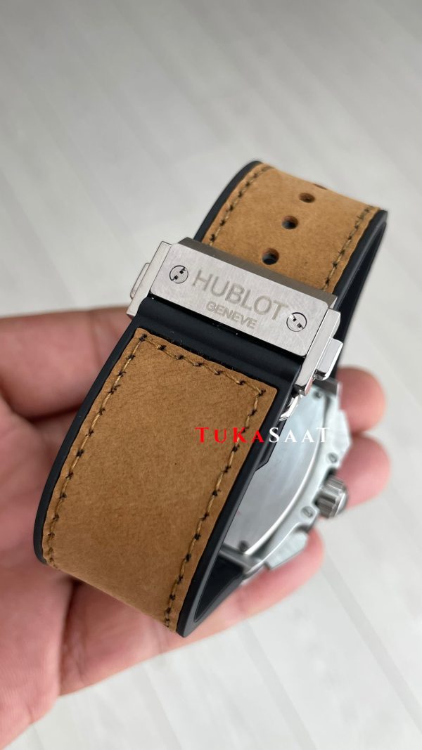 Hublot Spirit Of Big Bang Senna Champion Kahverengi 45mm Silver Replika Saat Hublot Spirit Of Big Bang Senna Champion Kahverengi 45mm Silver Replika Saat