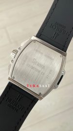 Hublot Spirit Of Big Bang Senna Champion Siyah 45mm Silver Replika Saat