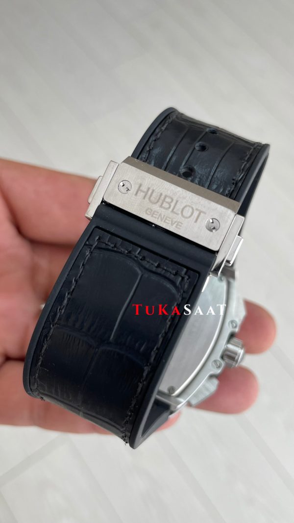 Hublot Spirit Of Big Bang Senna Champion Siyah 45mm Silver Replika Saat Hublot Spirit Of Big Bang Senna Champion Siyah 45mm Silver Replika Saat