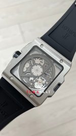 Hublot Square Bang Siyah Kadran 45mm Grey Replika Saat