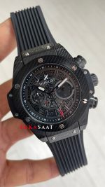 Hublot Unico Big Bang Black Magic 44mm Siyah Replika Saat
