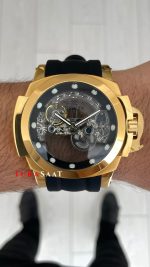 Invicta Coalition Forces Skeleton 24708 Gold 56mm Replika Saat