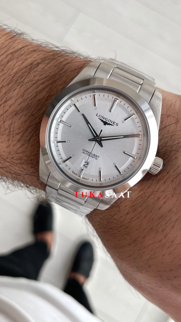 Longines Conquest Beyaz Replika Saat Longines Conquest Beyaz Replika Saat