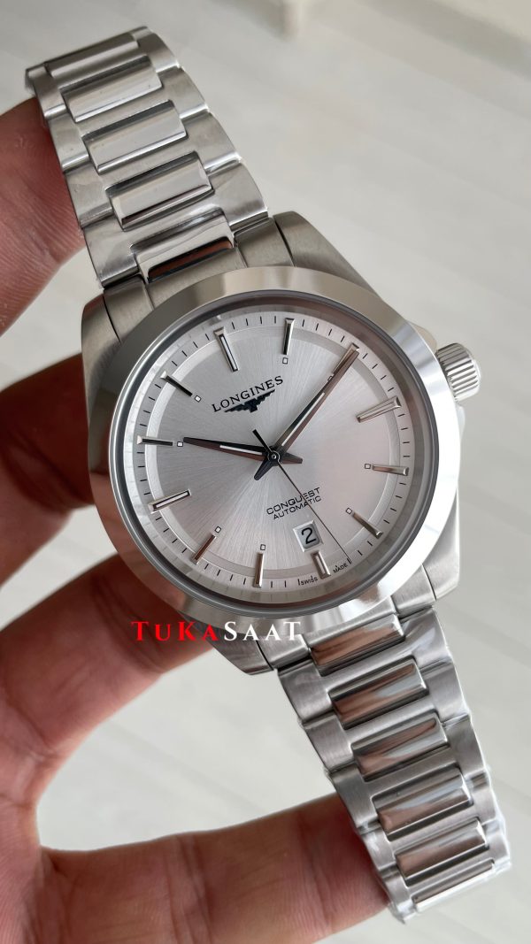 Longines Conquest Beyaz Replika Saat Longines Conquest Beyaz Replika Saat