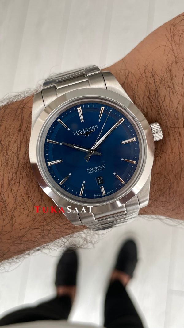 Longines Conquest Mavi Replika Saat Longines Conquest Mavi Replika Saat