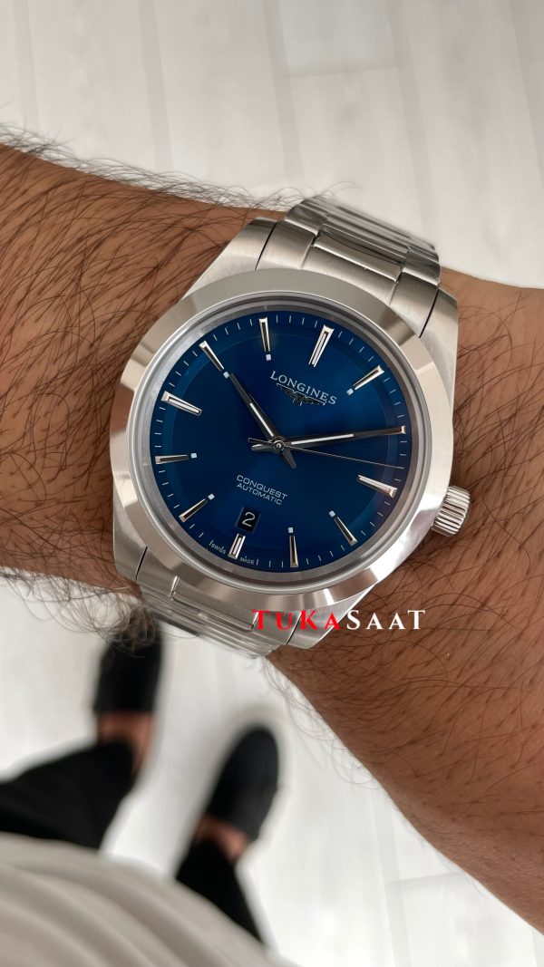 Longines Conquest Mavi Replika Saat Longines Conquest Mavi Replika Saat