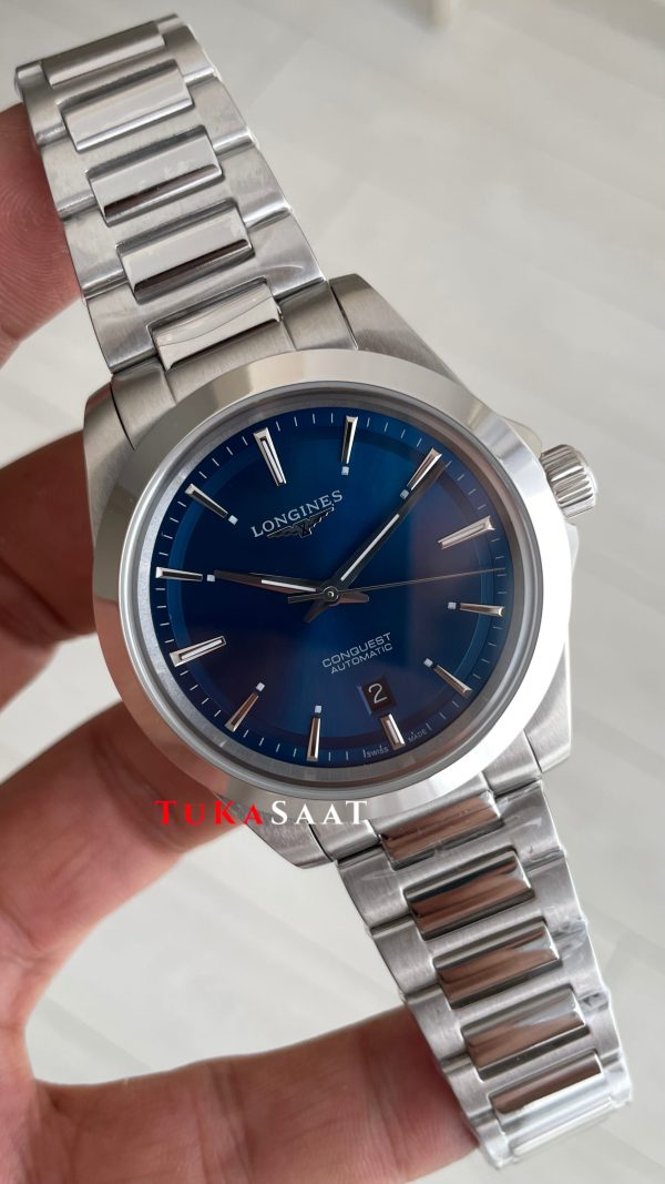 Longines Conquest Mavi Replika Saat Longines Conquest Mavi Replika Saat