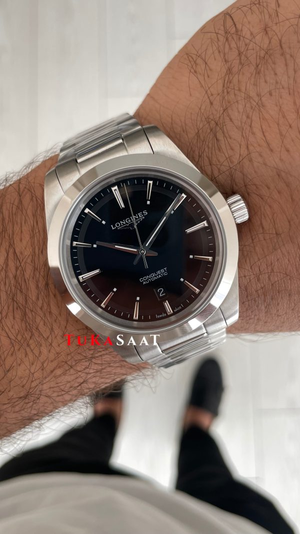 Longines Conquest Siyah Replika Saat Longines Conquest Siyah Replika Saat