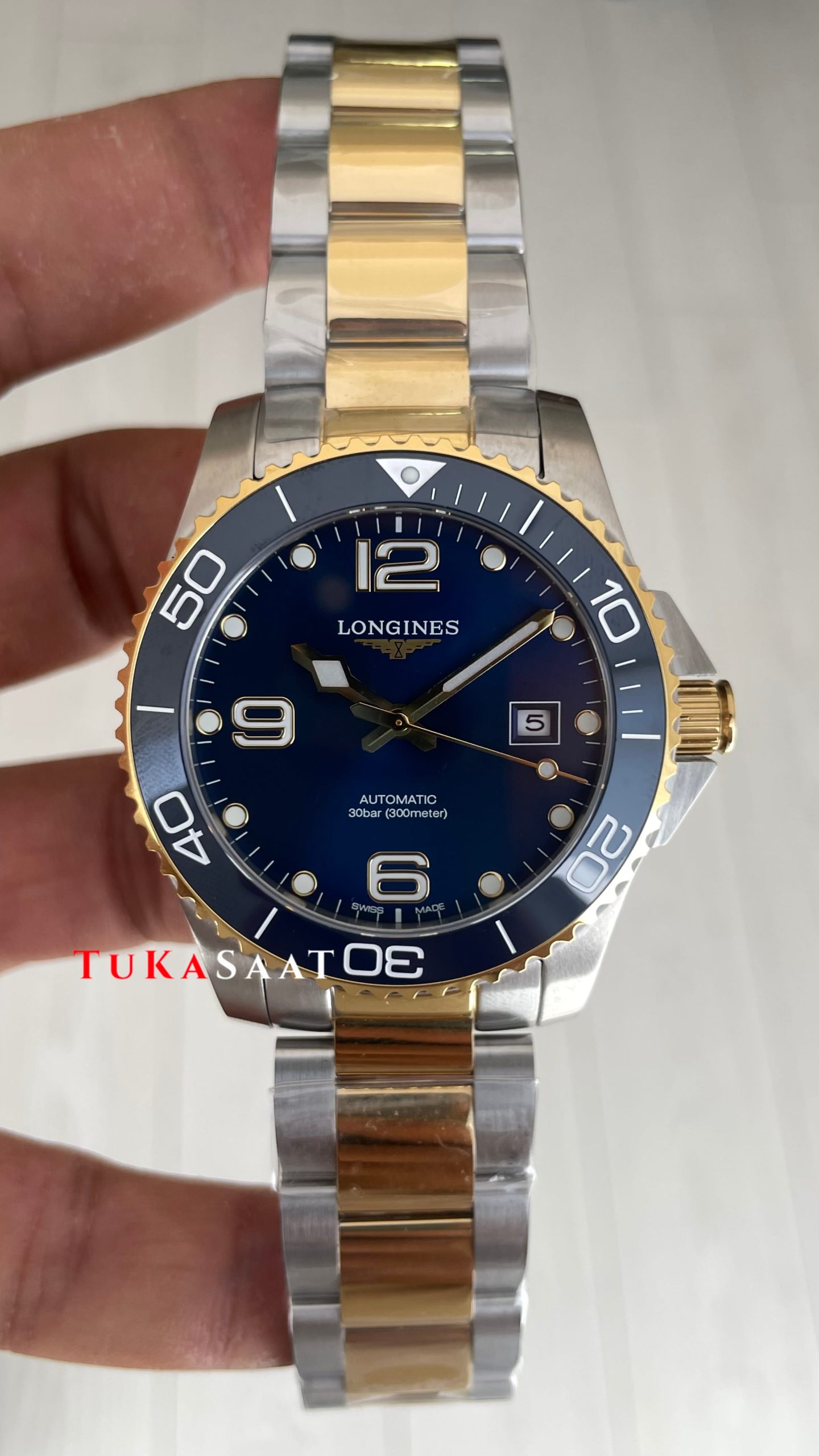 Longines Hydroconquest Mavi Two Tone Longines Hydroconquest Mavi Two Tone