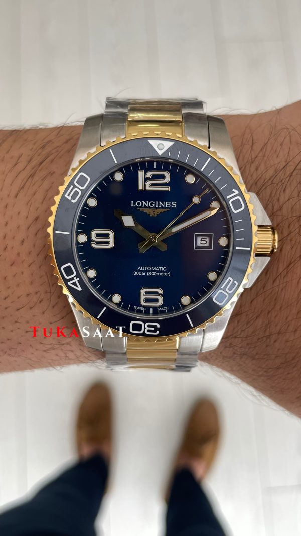 Longines Hydroconquest Mavi Two Tone Longines Hydroconquest Mavi Two Tone