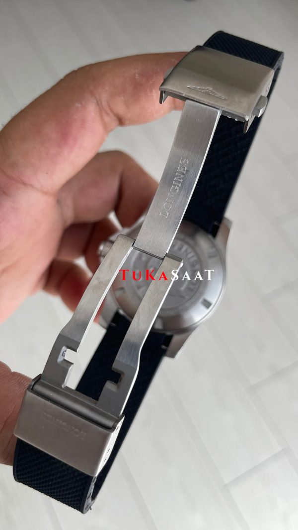 Longines Hydroconquest Siyah Kauçuk