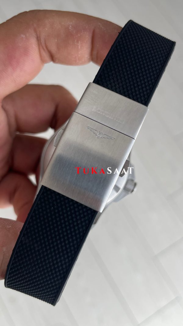 Longines Hydroconquest Siyah Kauçuk