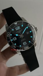 Longines Hydroconquest Siyah Kauçuk