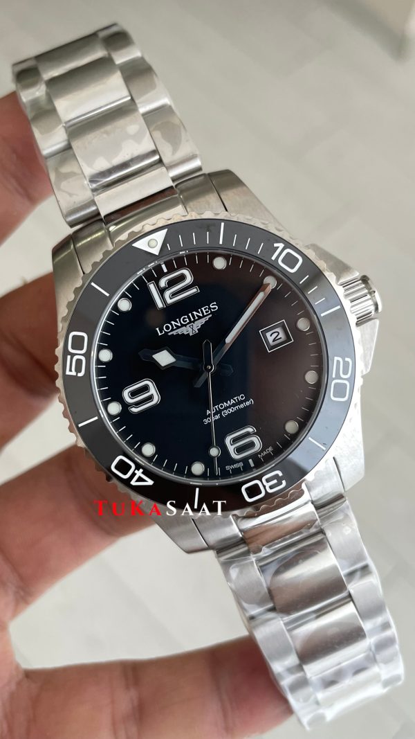 Longines Hydroconquest Siyah Replika Saat