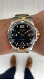 Longines Hydroconquest Siyah Two Tone