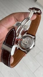 Longines Master Collection Moonphase Chrono Beyaz Replika Saat