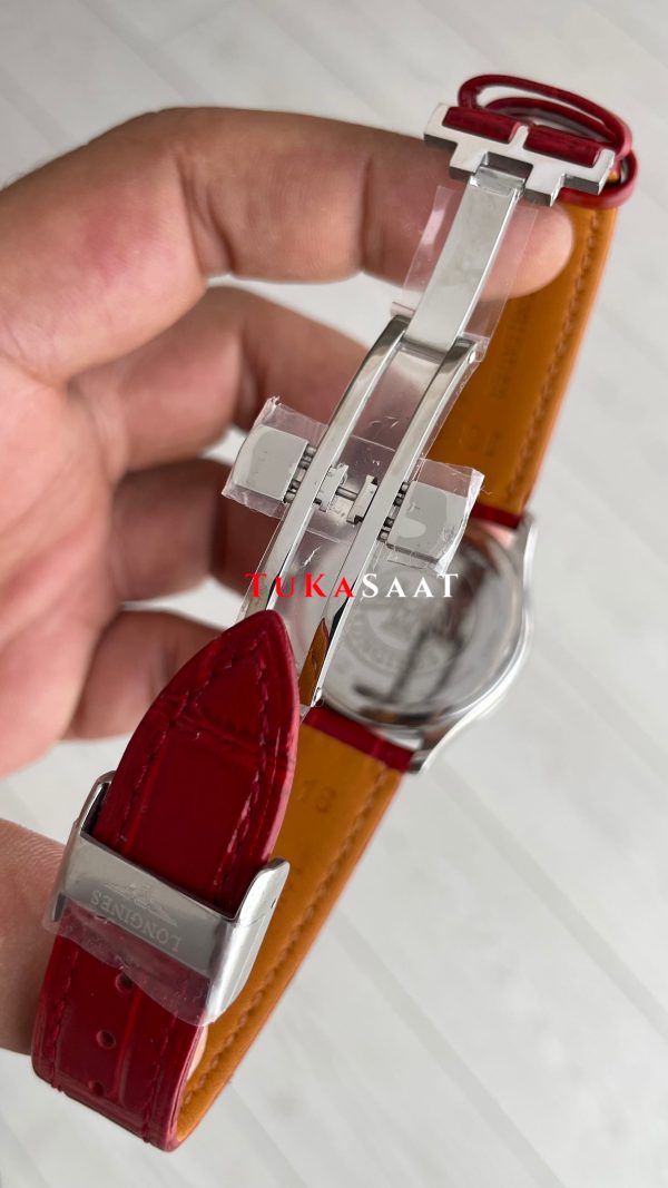 Longines Master Collection Moonphase Kırmızı Kadın Kol Saati Longines Master Collection Moonphase Kırmızı Kadın Kol Saati