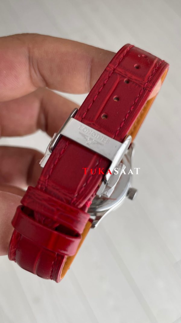 Longines Master Collection Moonphase Kırmızı Kadın Kol Saati Longines Master Collection Moonphase Kırmızı Kadın Kol Saati