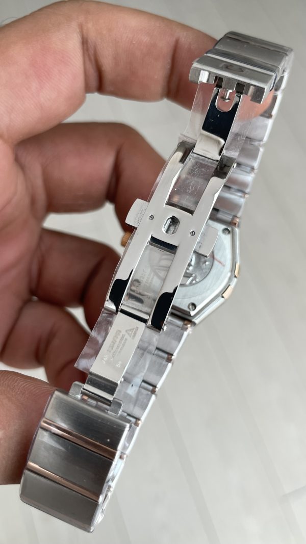 Omega Constellation Beyaz Taşlı Kadran 28mm Silver Rose Kadın Saati Omega Constellation Beyaz Taşlı Kadran 28mm Silver Rose Kadın Saati
