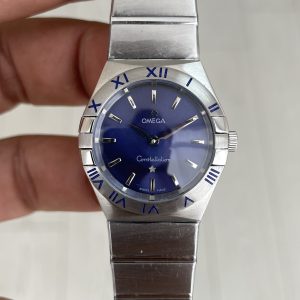 Omega Constellation Mavi 28mm Kadın Saati