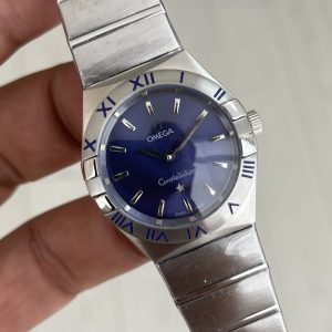 Omega Constellation Mavi 28mm Kadın Saati