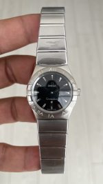 Omega Constellation Siyah 28mm Kadın Saati