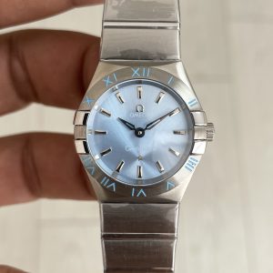 Omega Constellation Turkuaz 28mm Kadın Saati