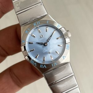 Omega Constellation Turkuaz 28mm Kadın Saati