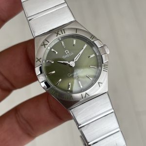 Omega Constellation Yeşil 28mm Kadın Saati