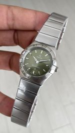 Omega Constellation Yeşil 28mm Kadın Saati